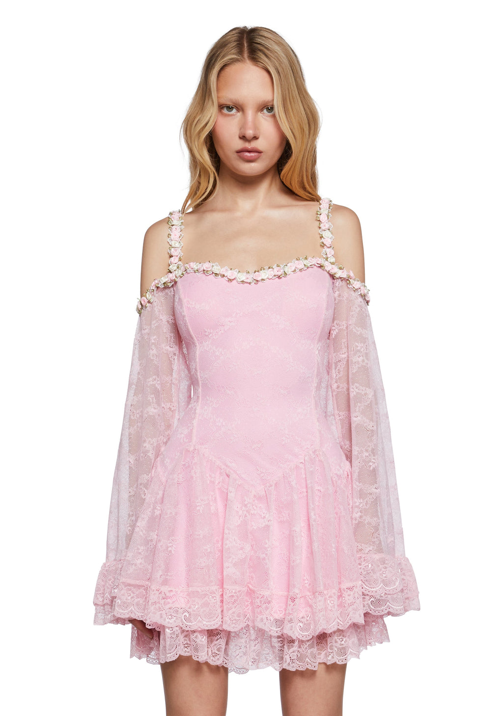 Formally Yours Mini Dress - Pink