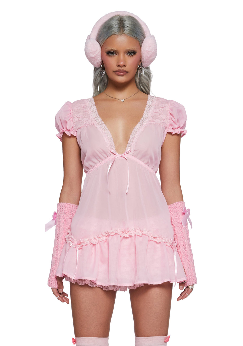 Slow Mornings Babydoll Gown