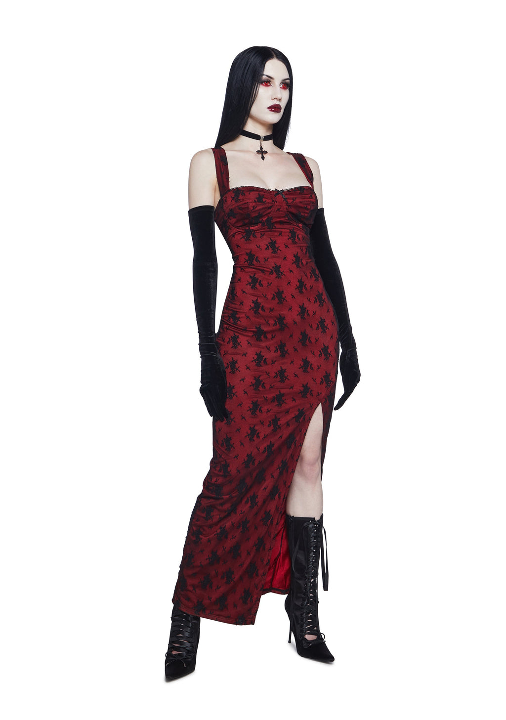 Bride Of Darkness Maxi Dress