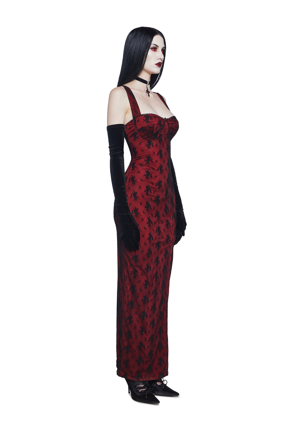 Bride Of Darkness Maxi Dress