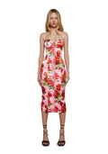 Romantic Getaway Midi Dress - Pink