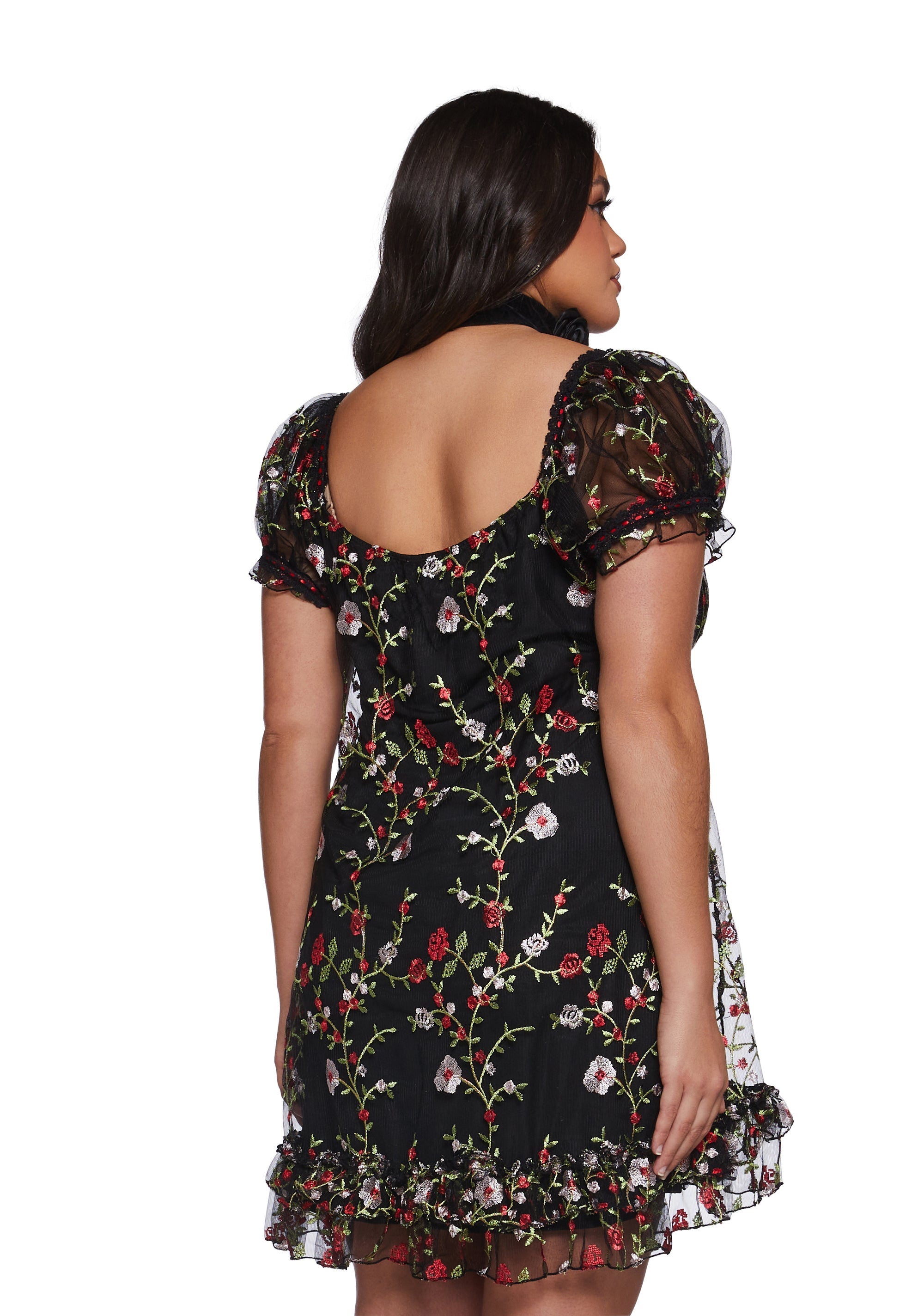 Romantic Words Babydoll Dress