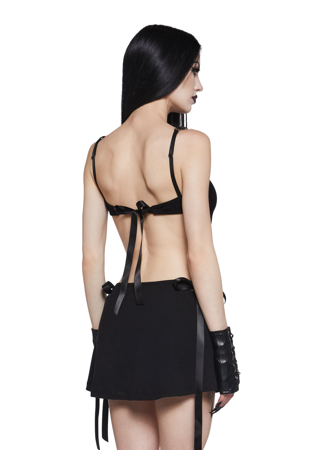 Macabre Rendezvous Mini Dress