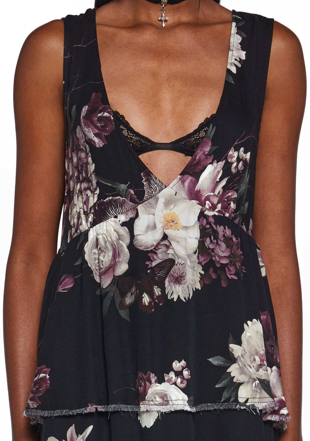 Get Over It Babydoll Dress - Floral