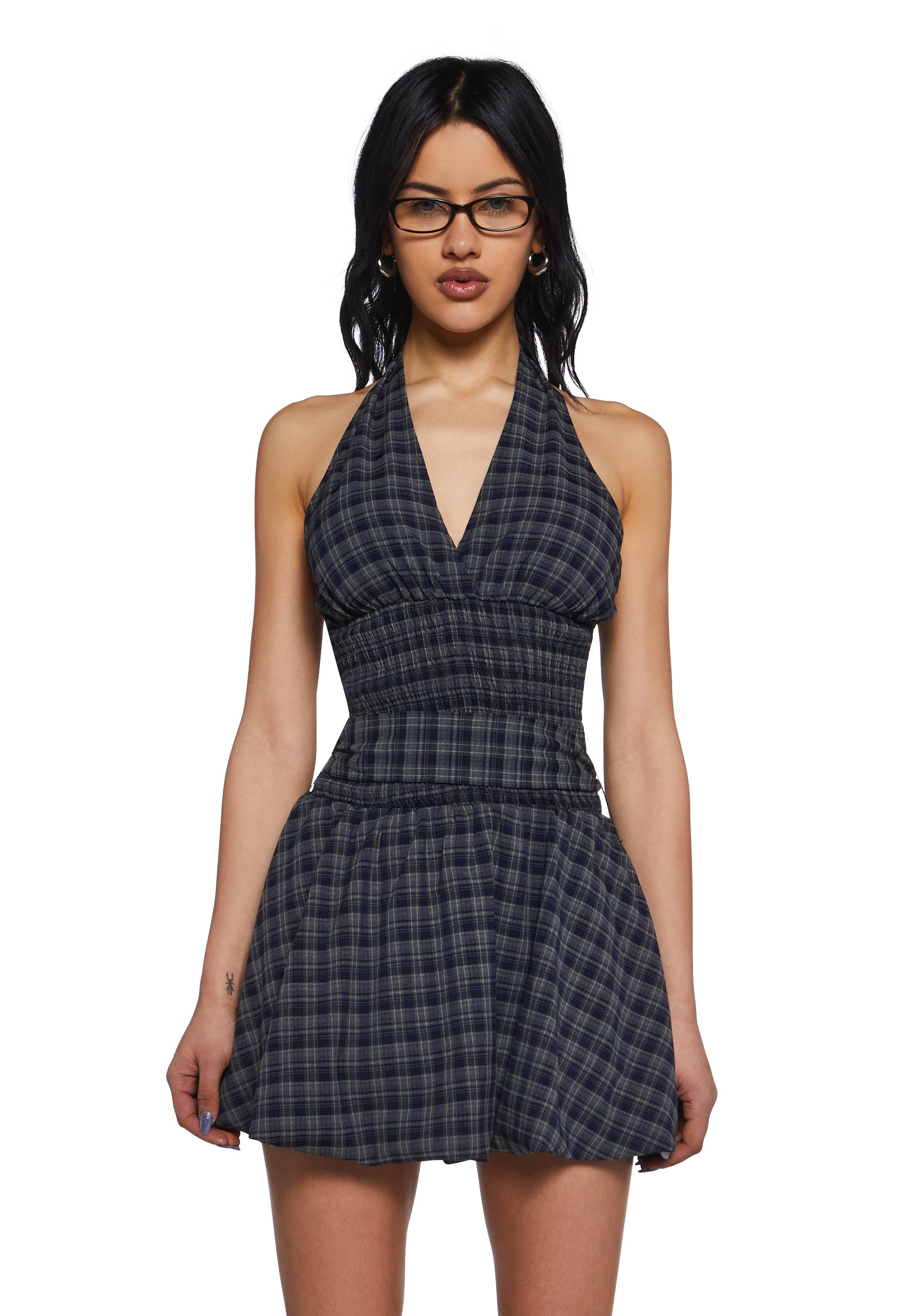 Bookish Type Halter Dress