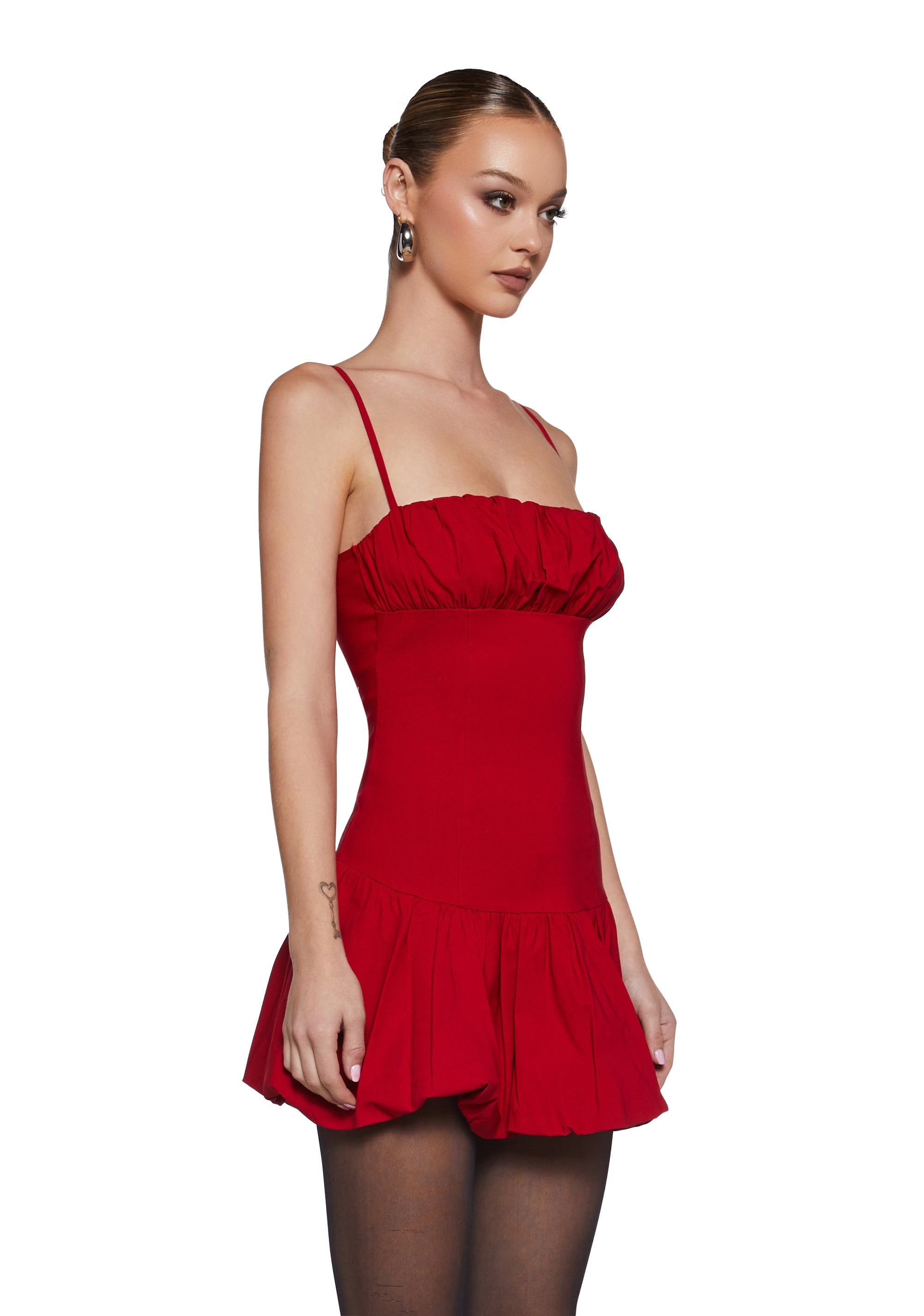 Sweethearts Always Mini Dress - Red
