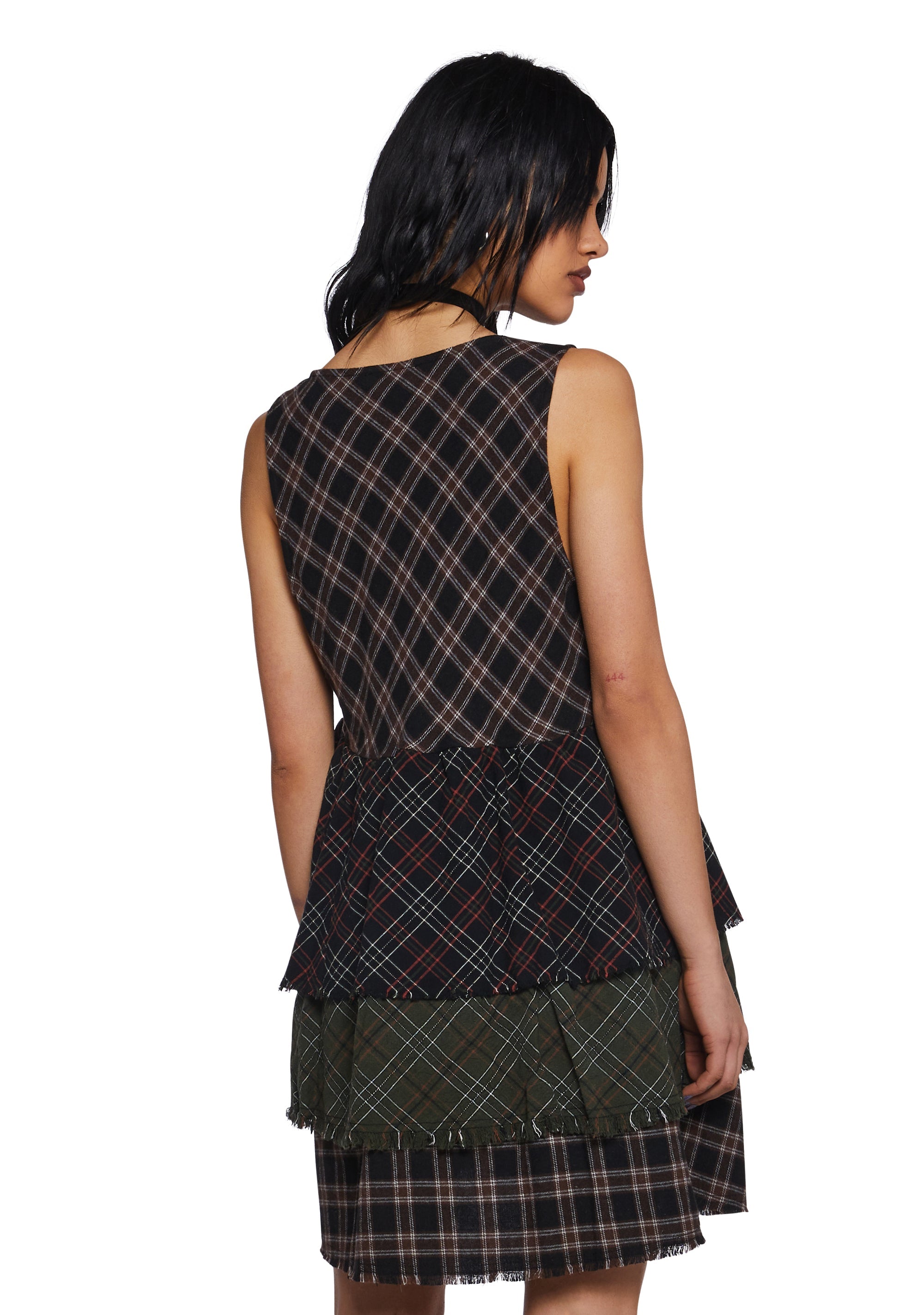 Get Over It Babydoll Dress - Black